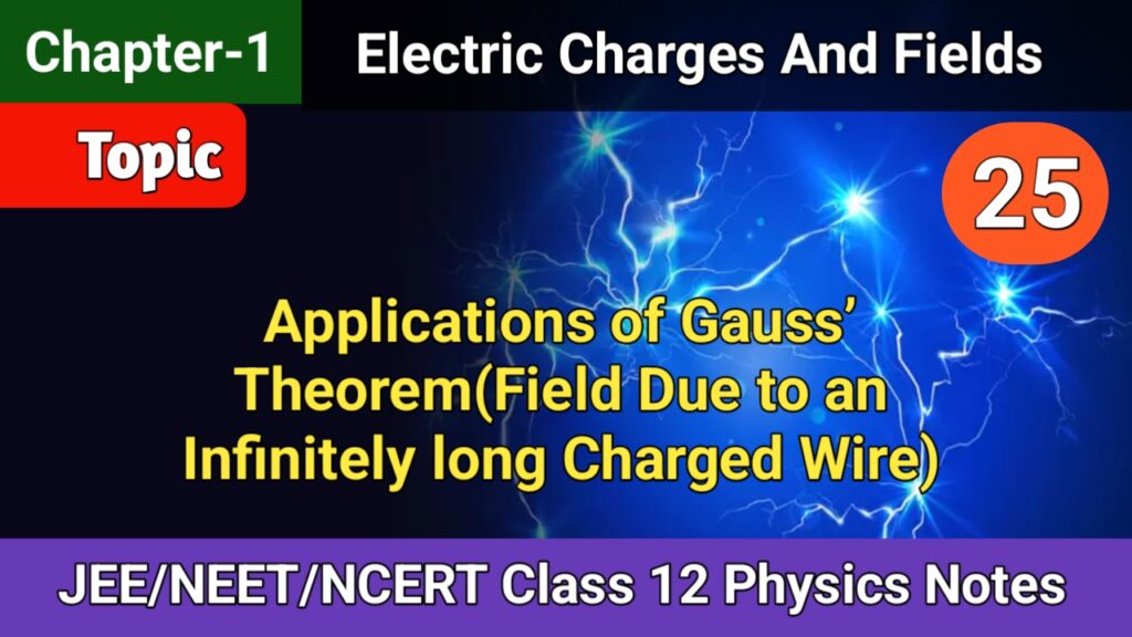 Application of gauss theorem