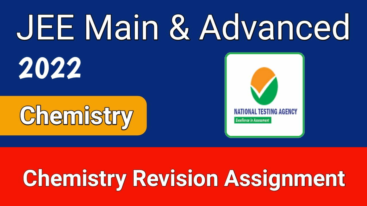 Jee main and advanced chemistry