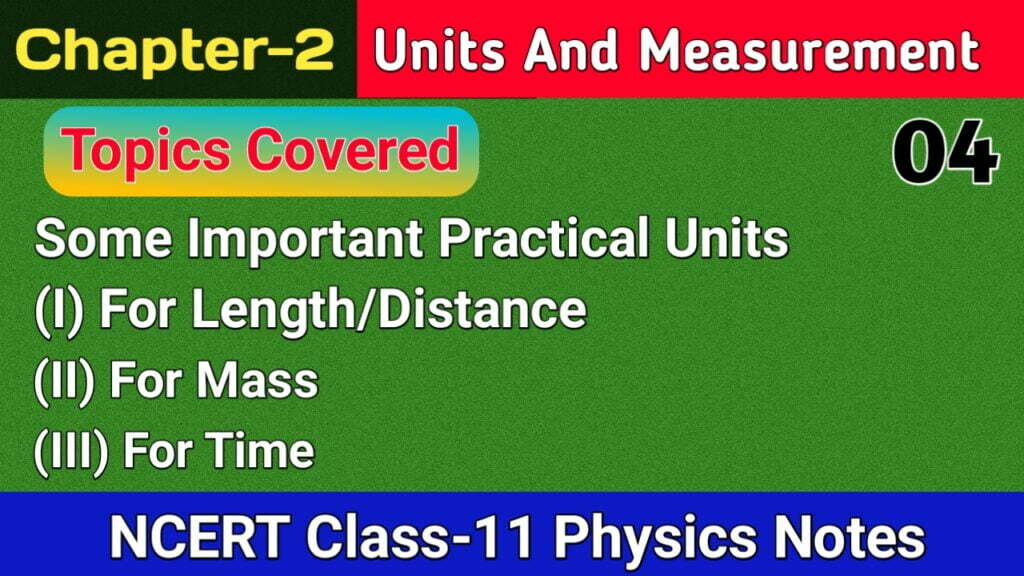 Practical units