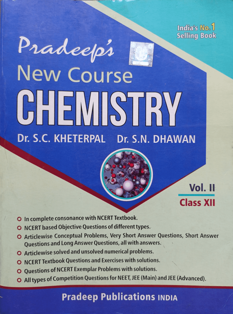 Pradeep Chemistry Class 12 Volume-II PDF Free Download
