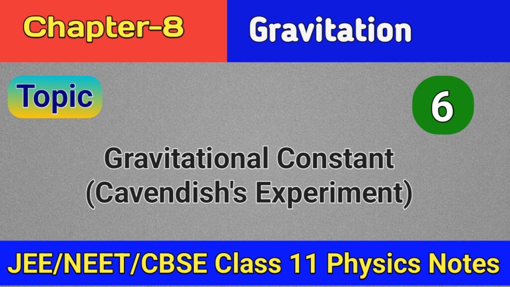 GravitationalConstant28Cavendish27sExperiment29