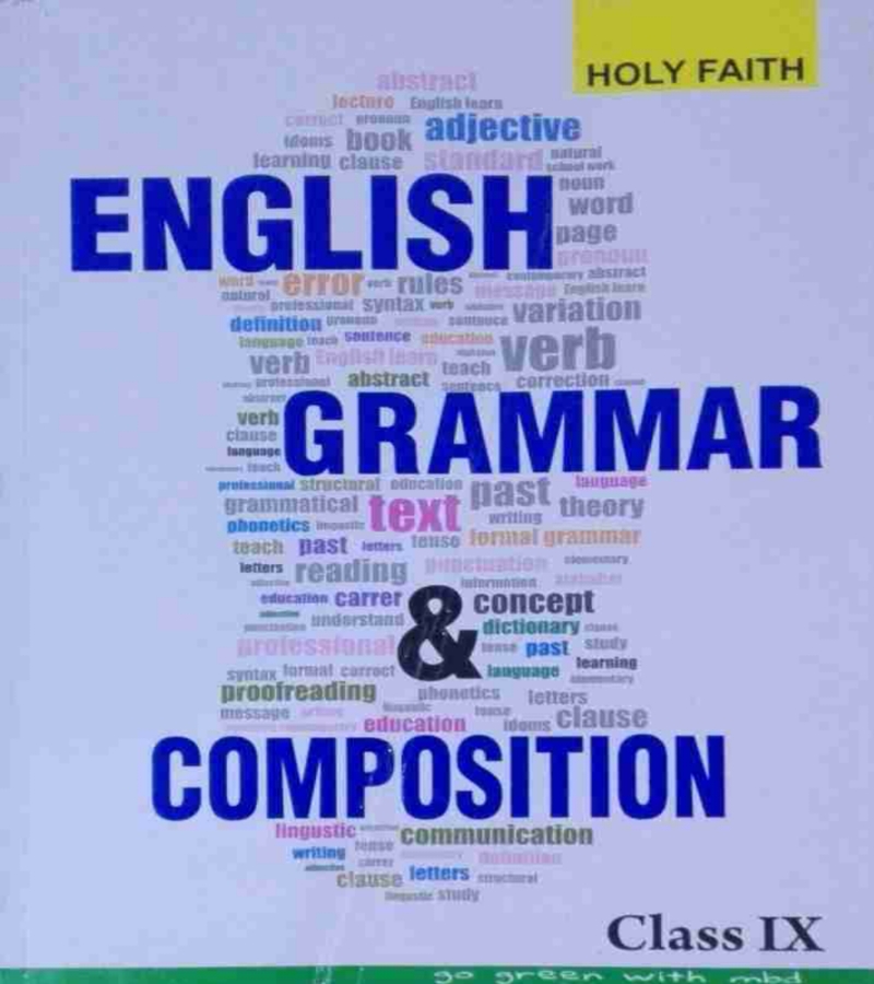 Holy Faith English Grammar and Composition Class 9 PDF Free Download

