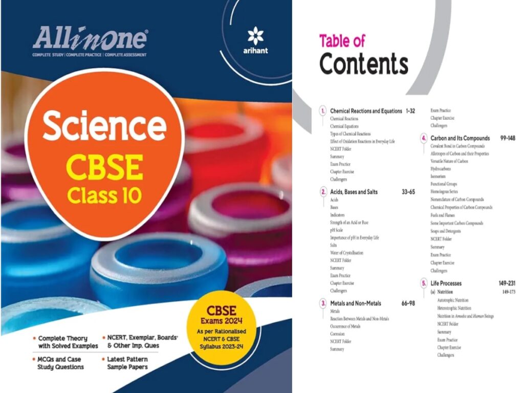 Arihant all in one Science cbse class 10